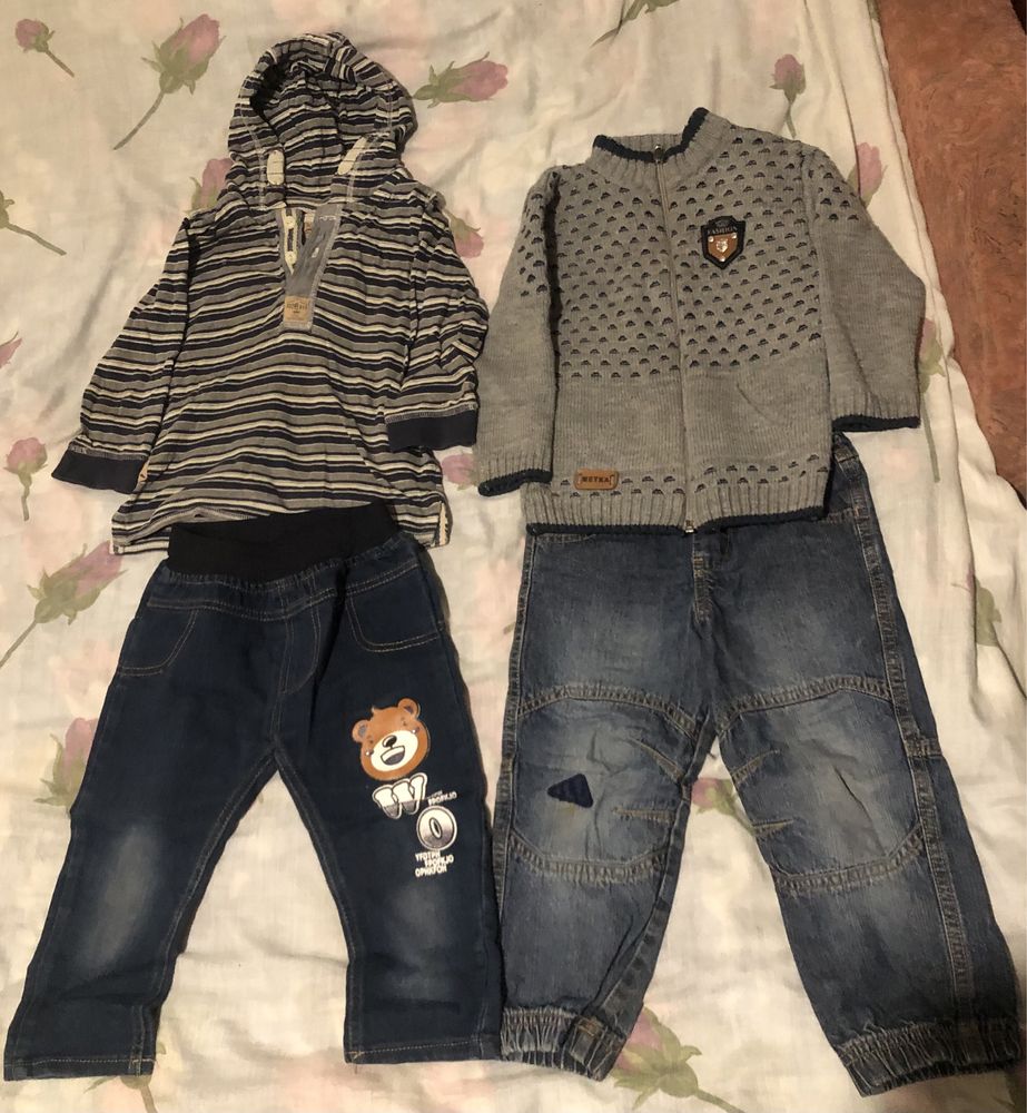Набор вещей на мальчика 2-3 год