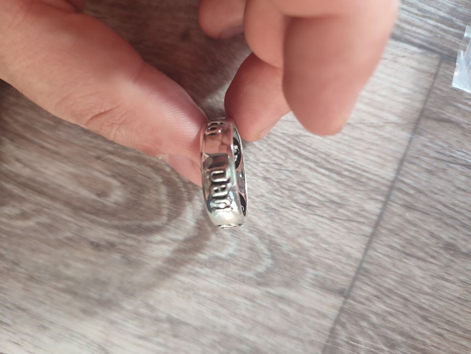 Продам кольцо с надписью Till death us do part