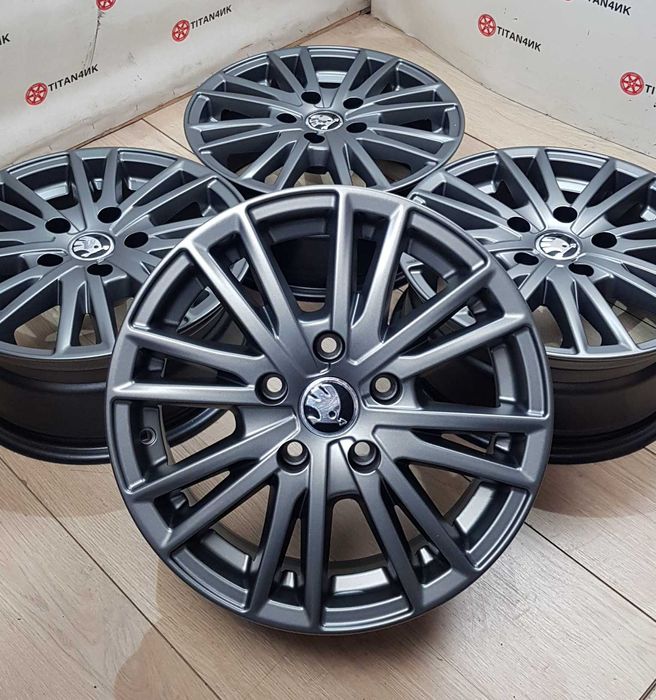 Диски НОВІ Skoda R15 5x112 Octavia Audi A4 VW Jetta Passat Golf Seat