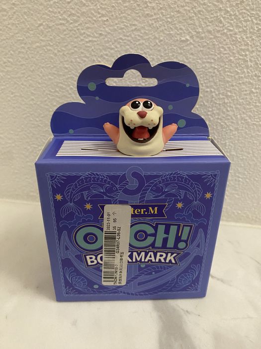 Закладка для книги закладинка 3D тюлень