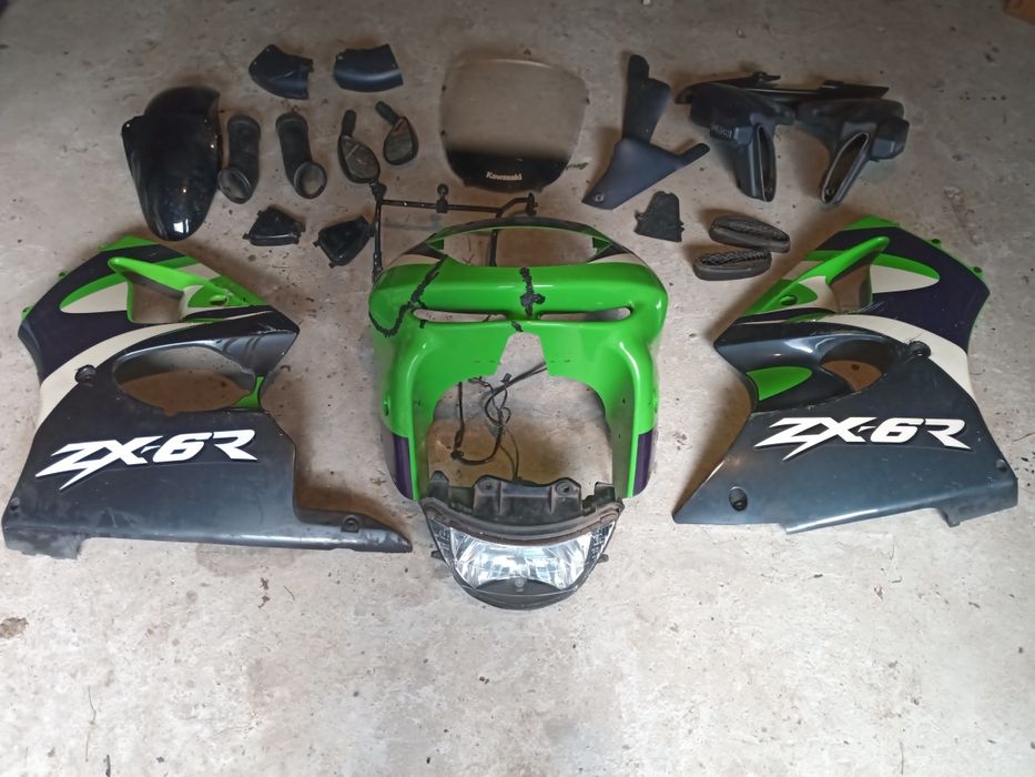 Kawasaki Ninja 600 ZX6R 1999r projekt