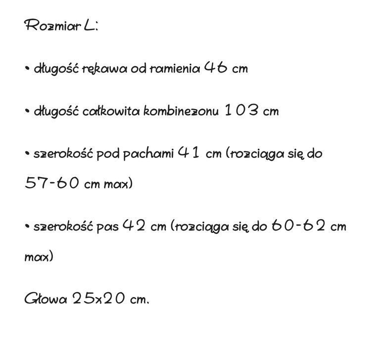 Nowy Strój Bluey rozmiar L