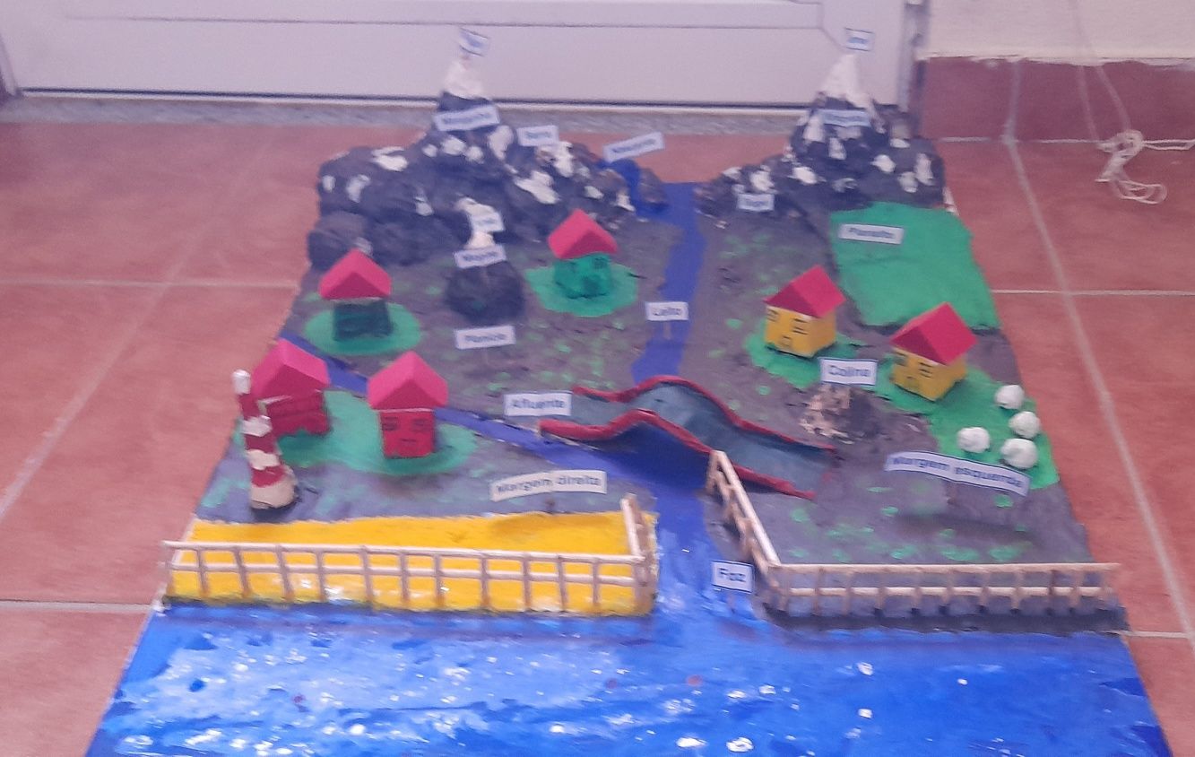 Maqueta paisagem