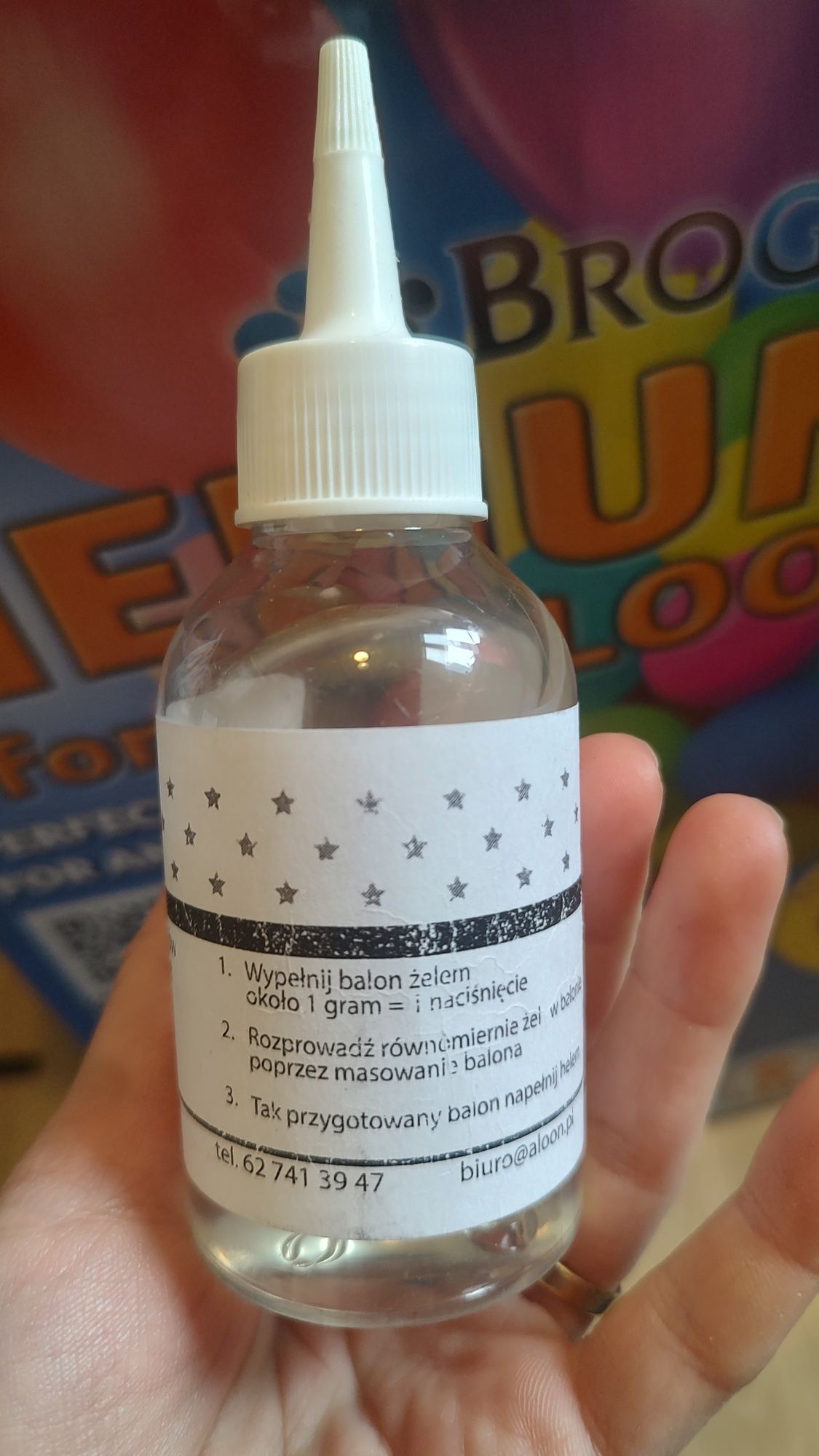 Żel uszczelniający do balonów 100 ml hel Hi float