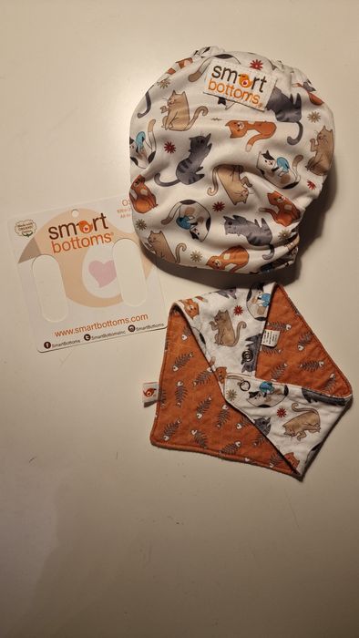 Smart Bottoms 3.1 pielucha + bib wielorazowa wielopielo AIO OS