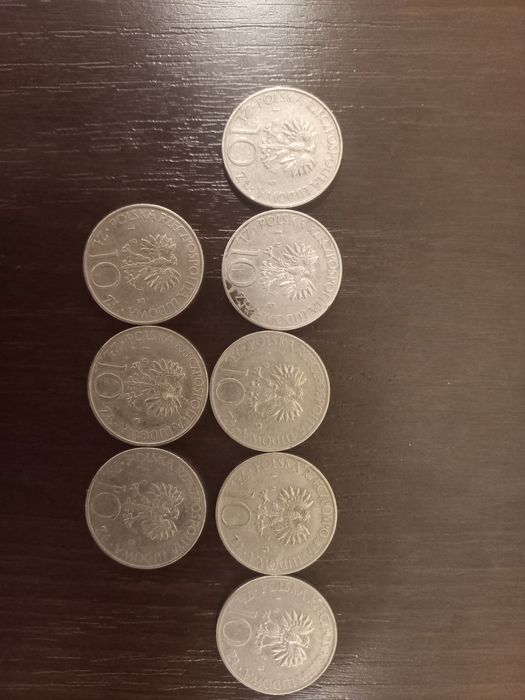 Moneta 10 zł Adam Mickiewicz 1975 i 1976 PRL