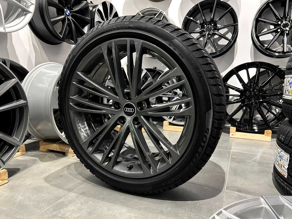 Oryginalne koła zimowe 20 5x112 ET30 Audi A6 C8 A7 255/40R20 Pirelli