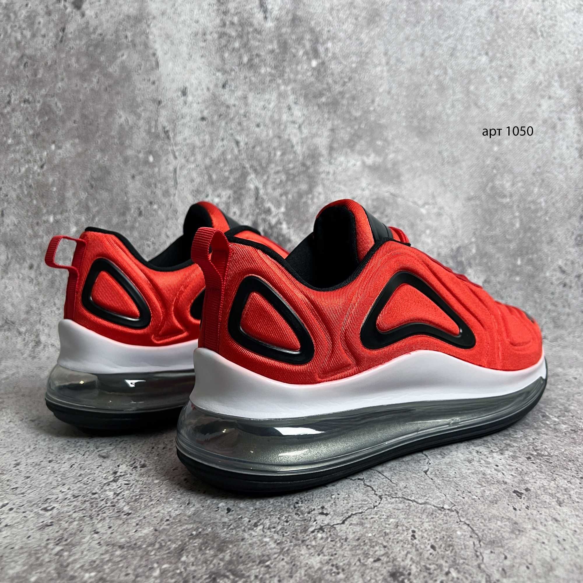 Кроссовки 40-42 мужские AIR MAX 720 RED / Кросівки чоловічі червоні