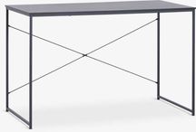Czarne loft biurko z Jysk