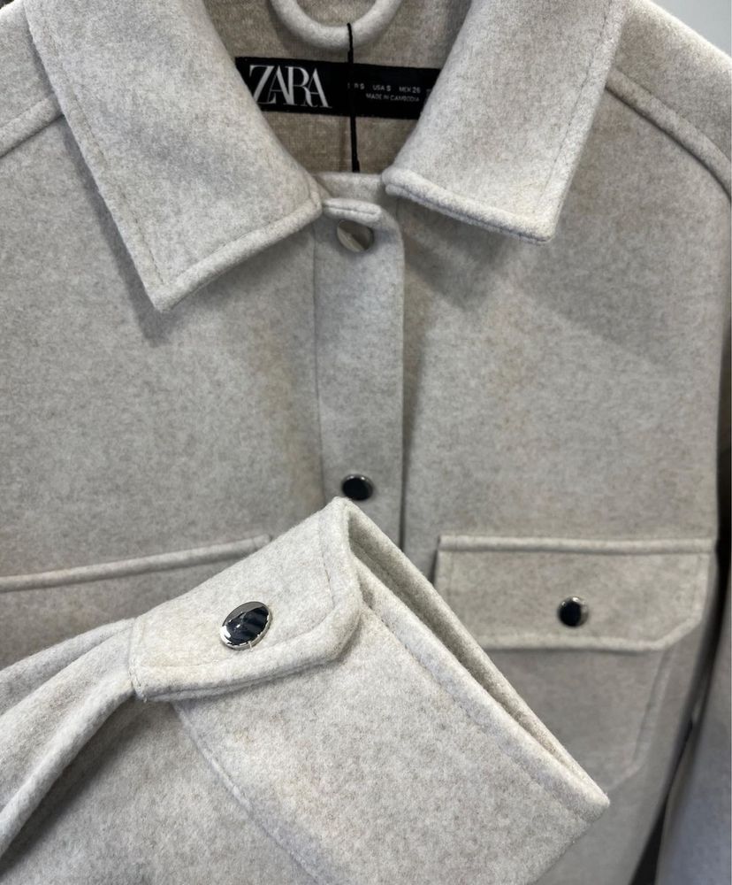 Сорочка жіноча  Zara внаявності куртка курточка тренч бомбер