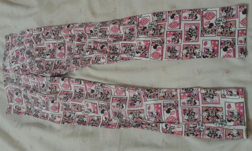 Leggings Calças Minnie 6/8 Anos - Disney Original