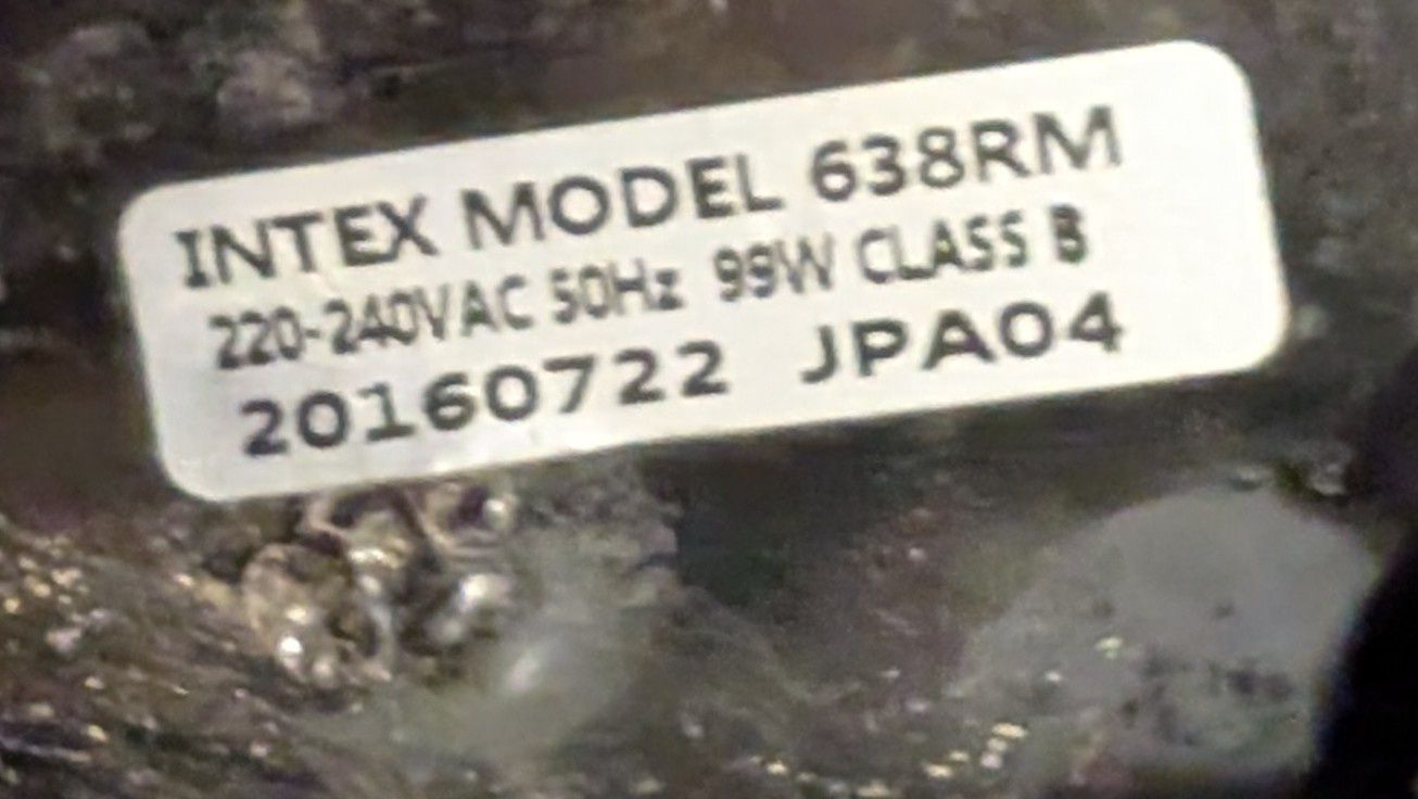 Pompa filtrująca do basenów INTEX 638RM 99 watt