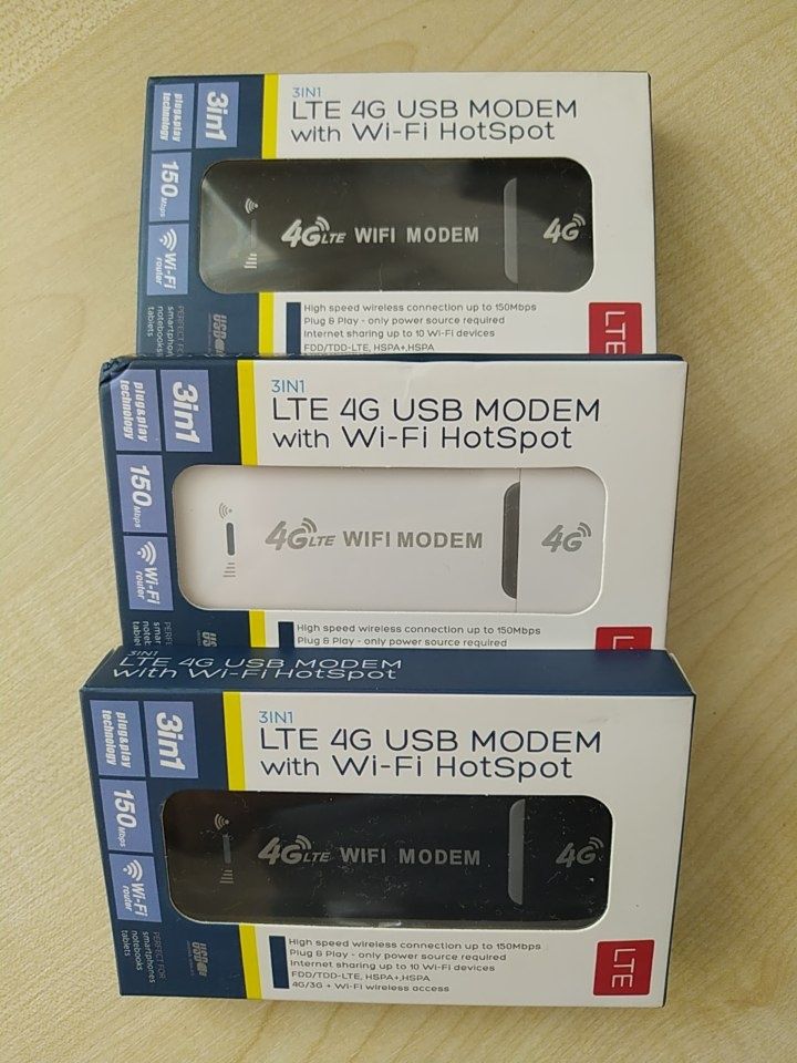 USB Модем 4G LTE (WI-FI Роутер на 10 пристроїв) для роздачі інтернету