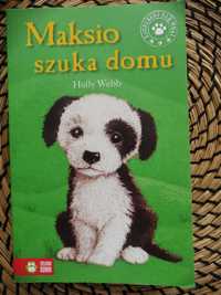 Książka dla dzieci Maksio szuka domu