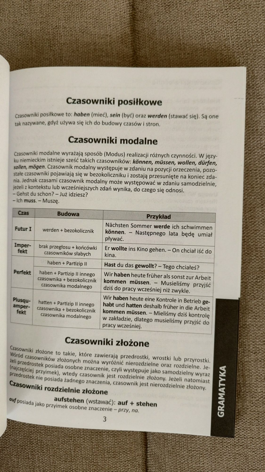 NOWA książka Czasowniki niemieckie z odmianami 96 str. M. Smaza