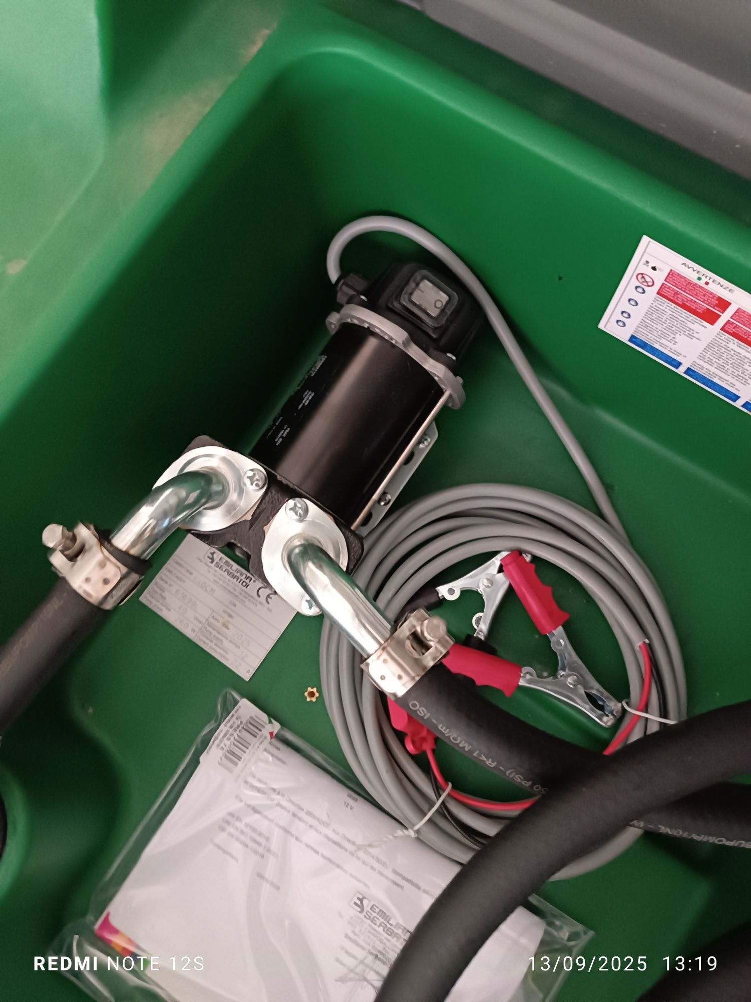 Depósito gasóleo