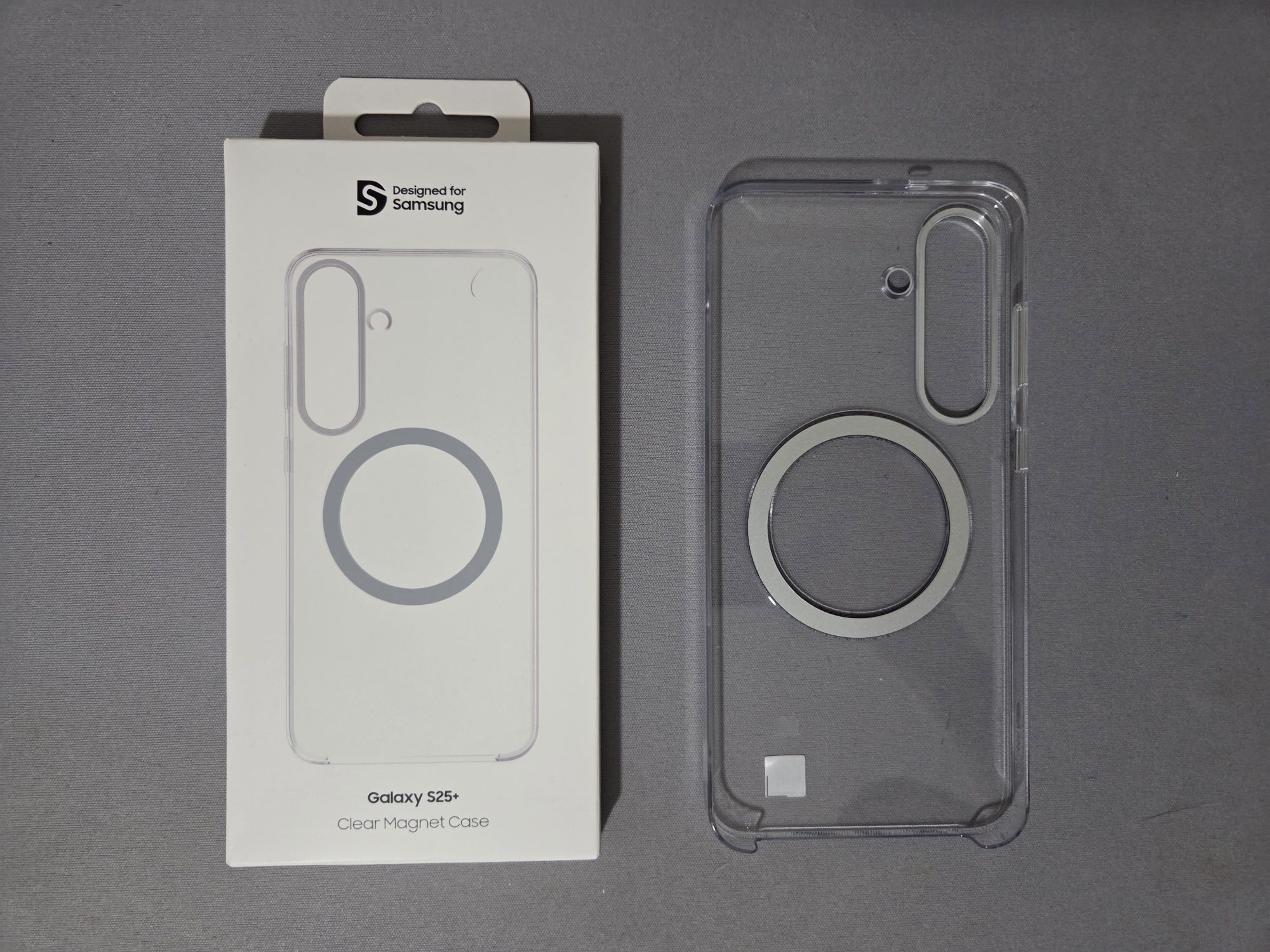 Samsung S25 plus capa magnética Transparente