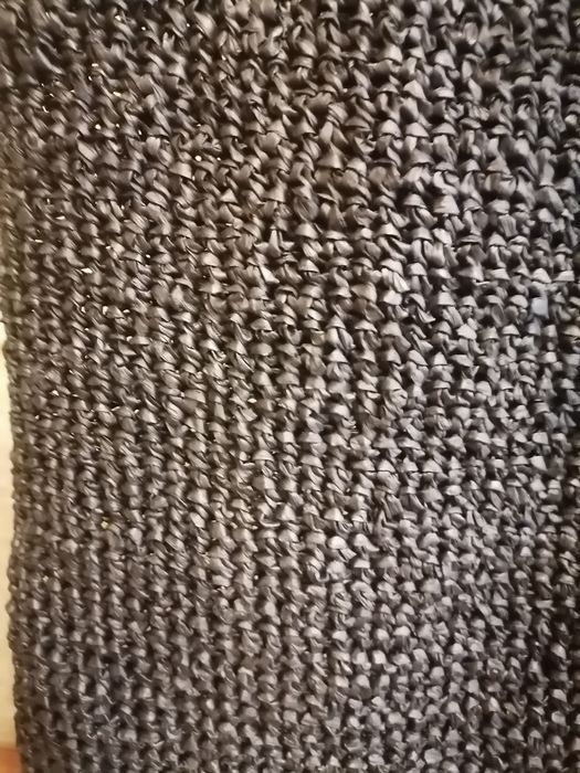 Сумка шопер из натуральной рафии