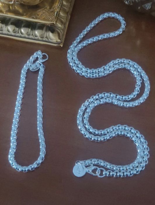 Colar e Pulseira Allure PRATA