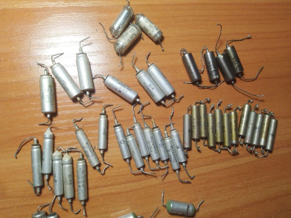 Конденсаторы СССР, 70шт
