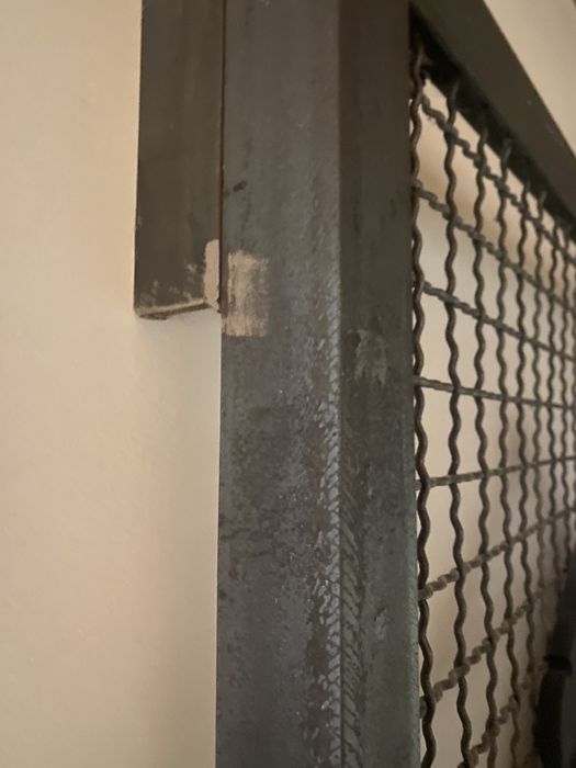 Wieszak do przedpokoju na odziez loft industrial krata