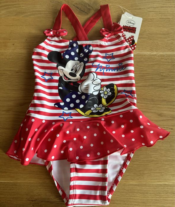Strój kąpielowy Myszka Minnie nowy rozm 122