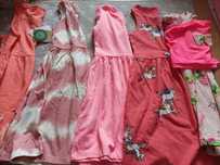 Komplet 5 ciu nowych sukienek 110/116 cm, H&M, CA, Basak i Pepco