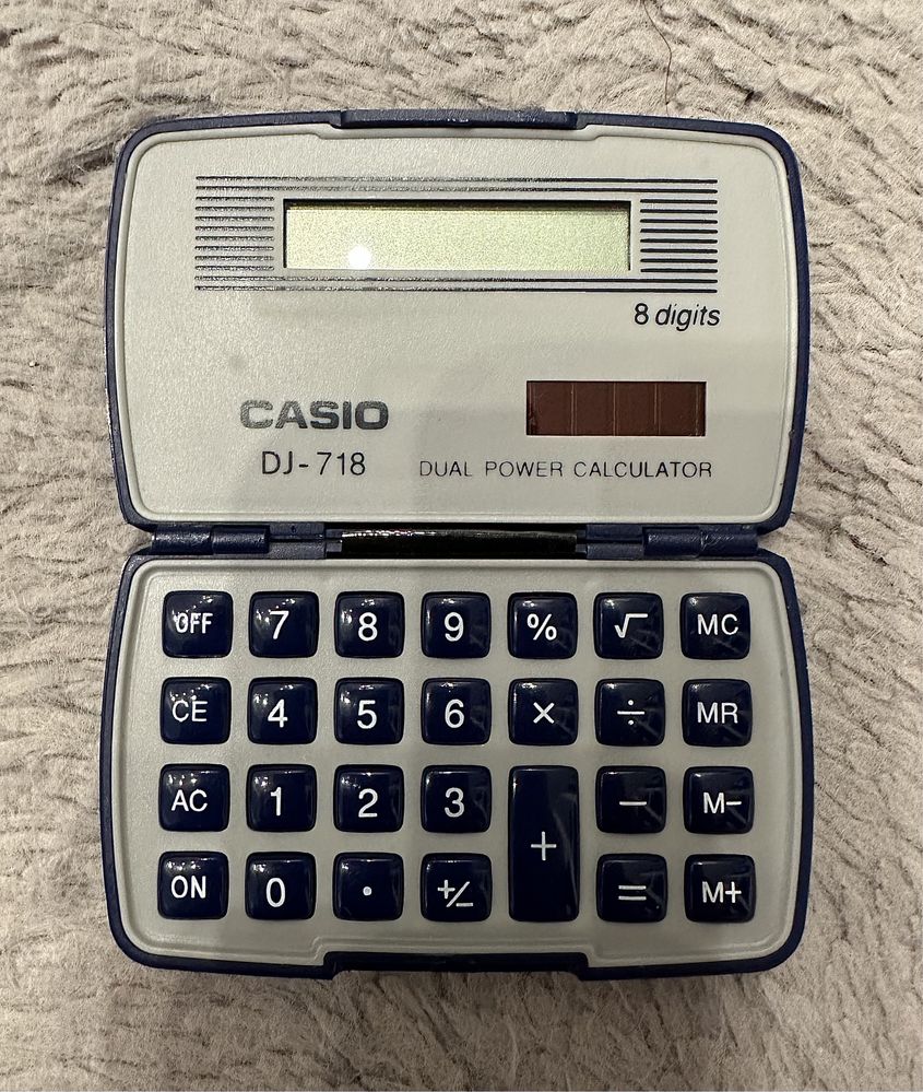 Калькулятор Casio DJ-718