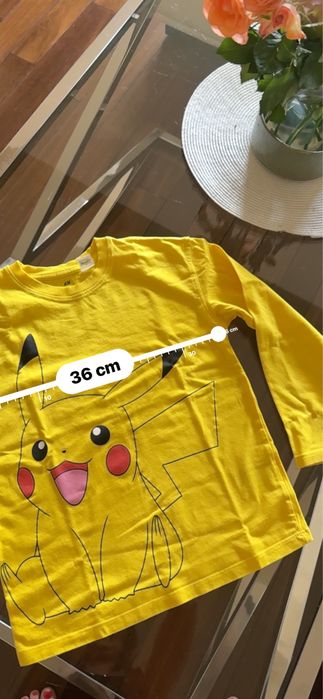 HM rozm 122 bluzki zestaw Pikachu
