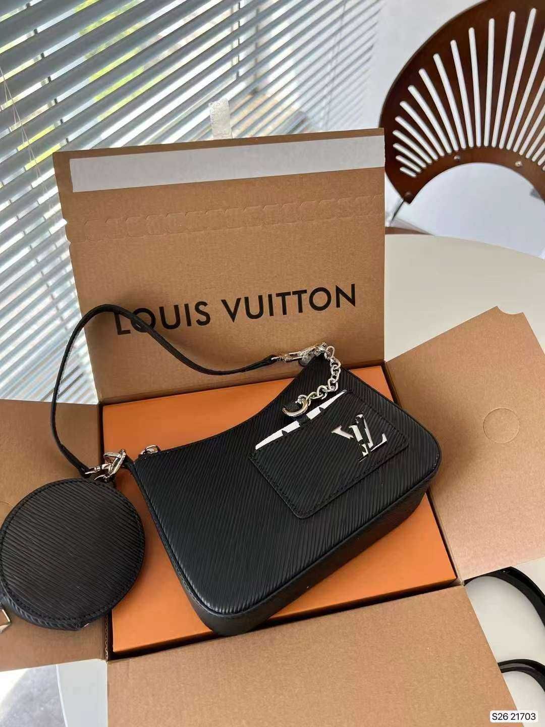 Louis Vuitton Torebka damska torba, skóra 89-56