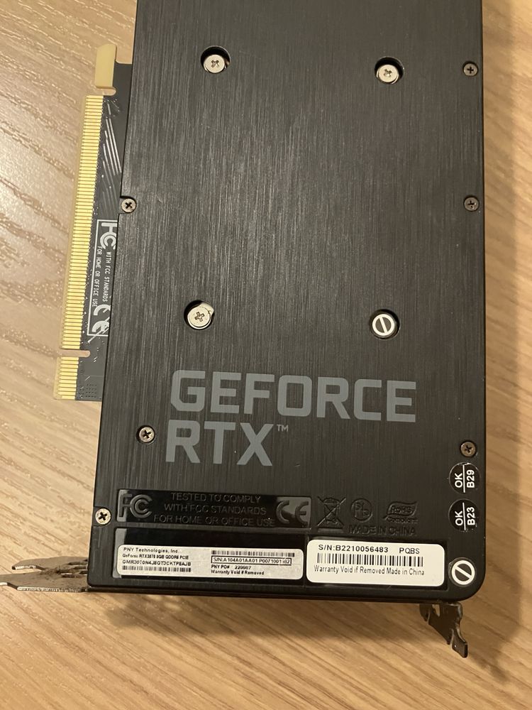 PNY RTX 3070 XLR8 *OPORTUNIDADE*