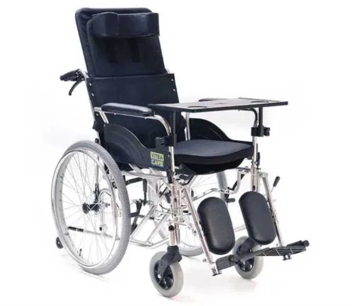 Инвалидное кресло коляска VCWK703 vitea care откидное со столиком
