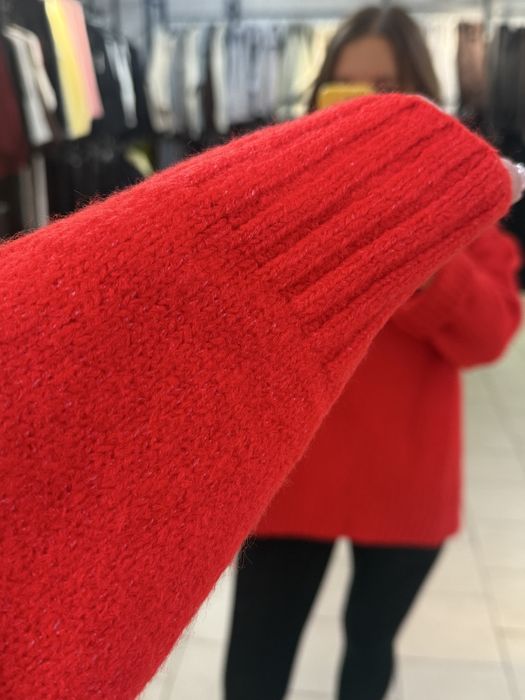 Светр / кофта червона тепла