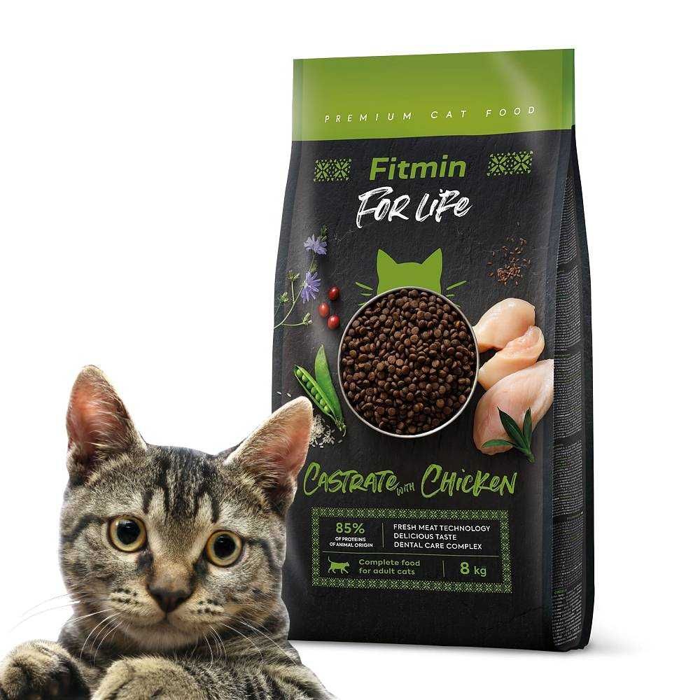 Fitmin cat For Life Castrate Chicken 8 kg