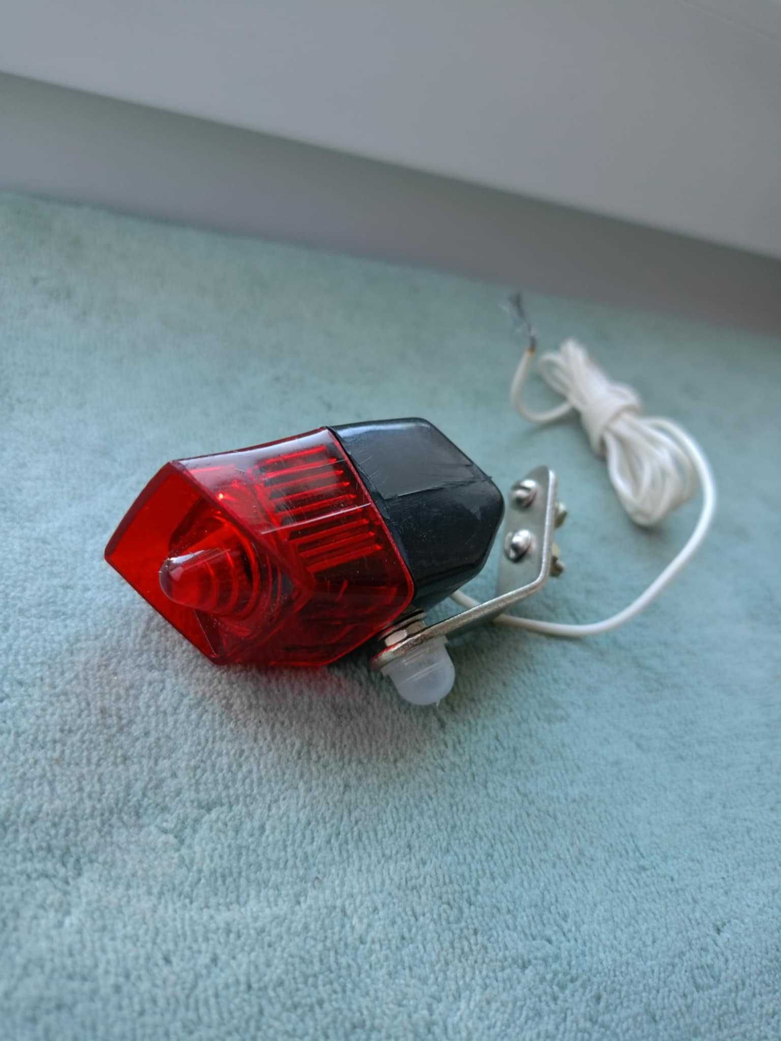 Nowa Lampka Rowerowa Tylna cccp PRL Romet