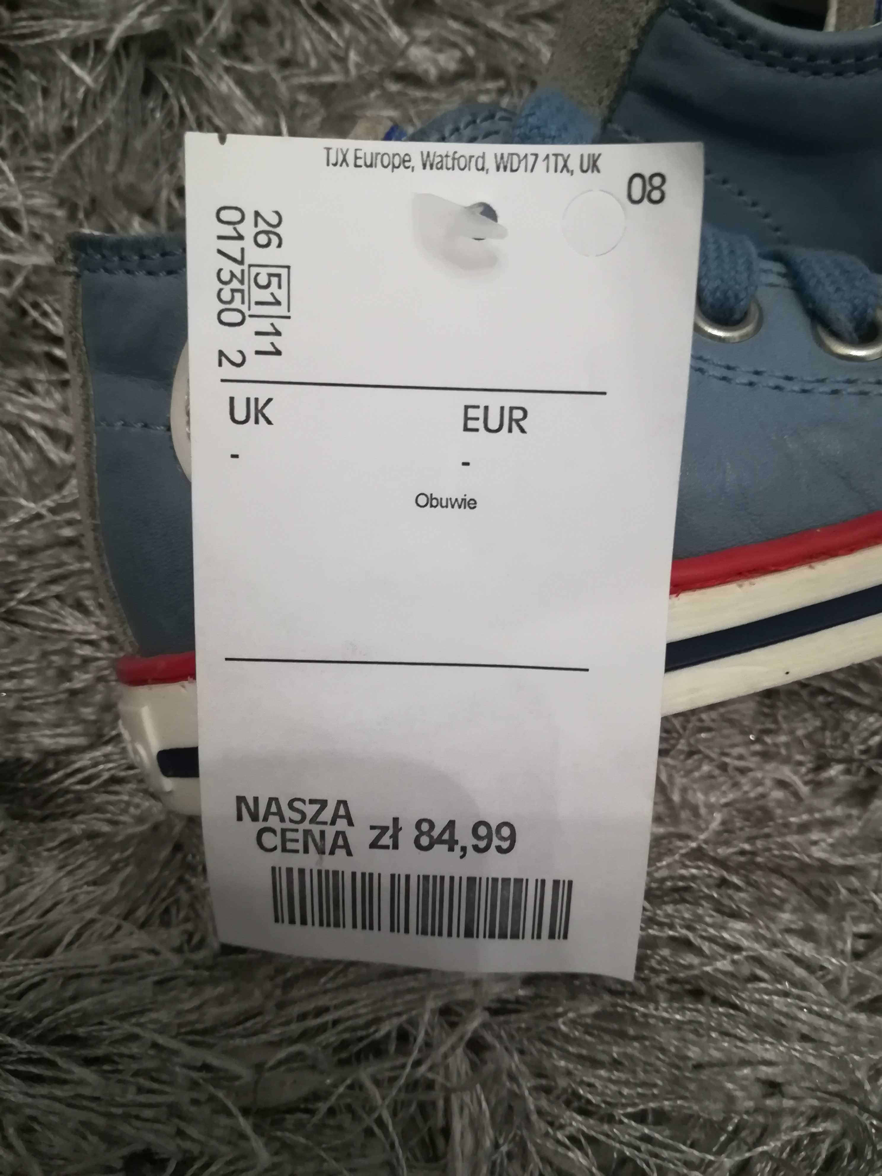 Buty dziecięce rozmiar 18. Kolor niebieski. Falcotto. Nowe