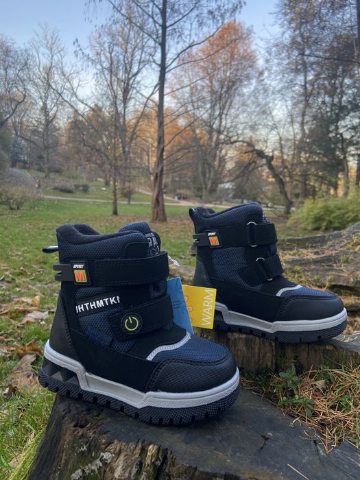 Термочоботи сапоги Tom.m 23-28р, 14.8-18.2см, хлопчик, арт 1254