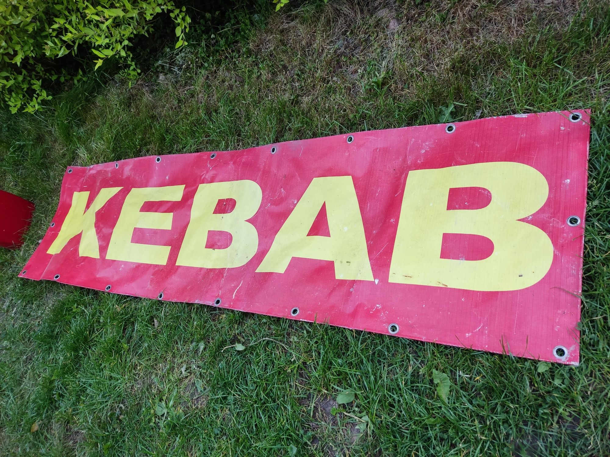 Baner reklamowy Kebab 186x50 cm