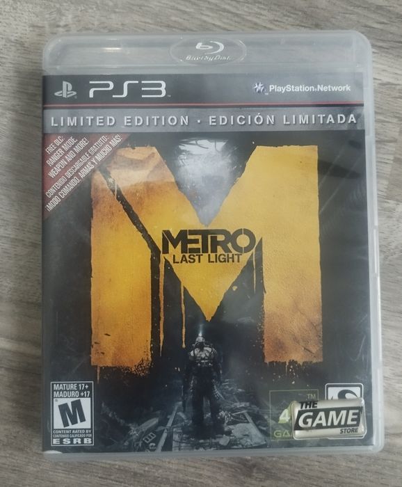 Jogo PS3  - Metro Last Light
