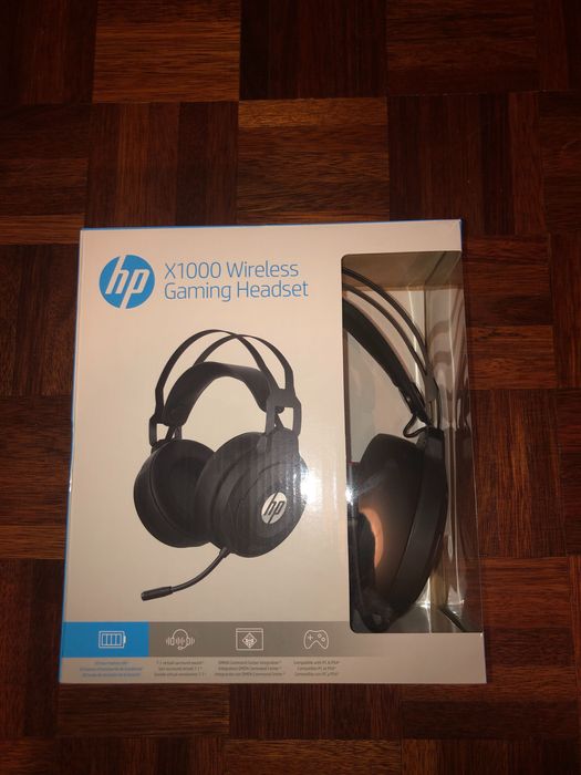 NOVOS Gaming Headphones Hp X1000 Sem fios