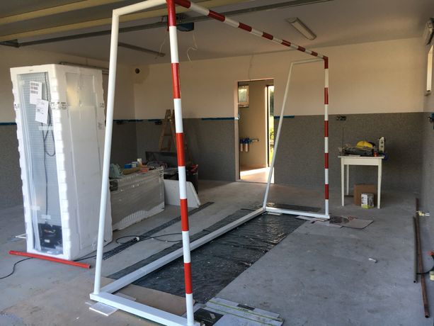 Bramki piłkarskie 2 sztuki duże solidne gruba stal