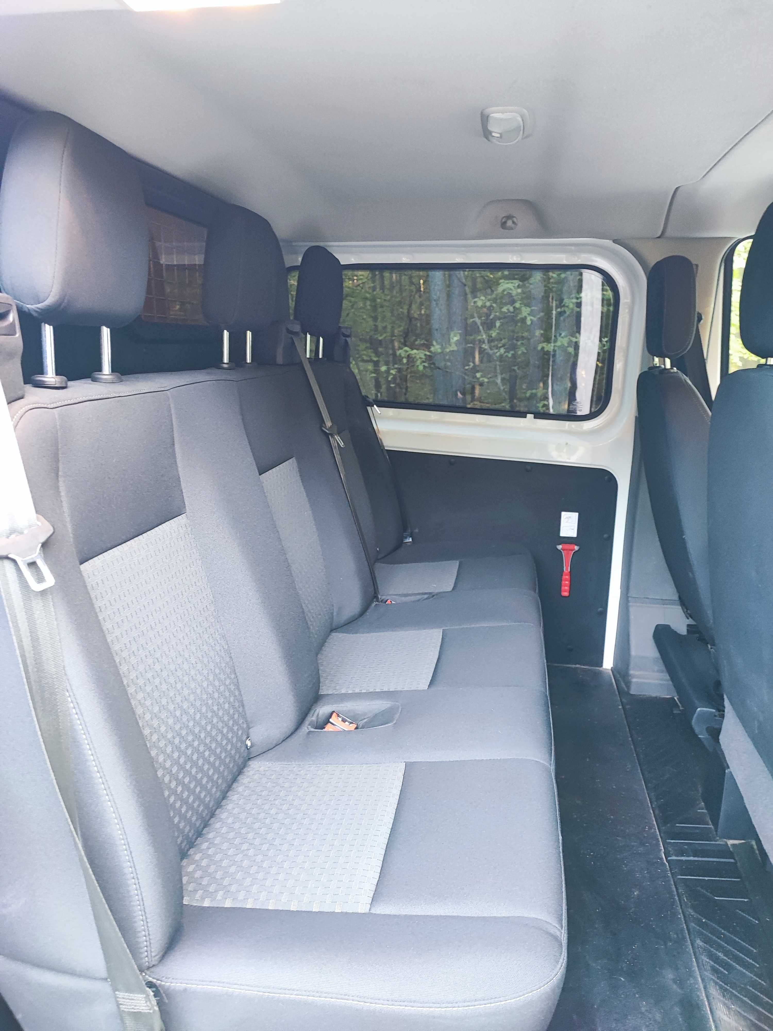 Ford Transit Custom long L2 Brygadówka Doka 6-miejsc