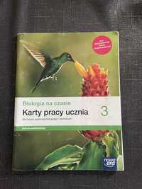 Biologia na czasie 3, karty pracy