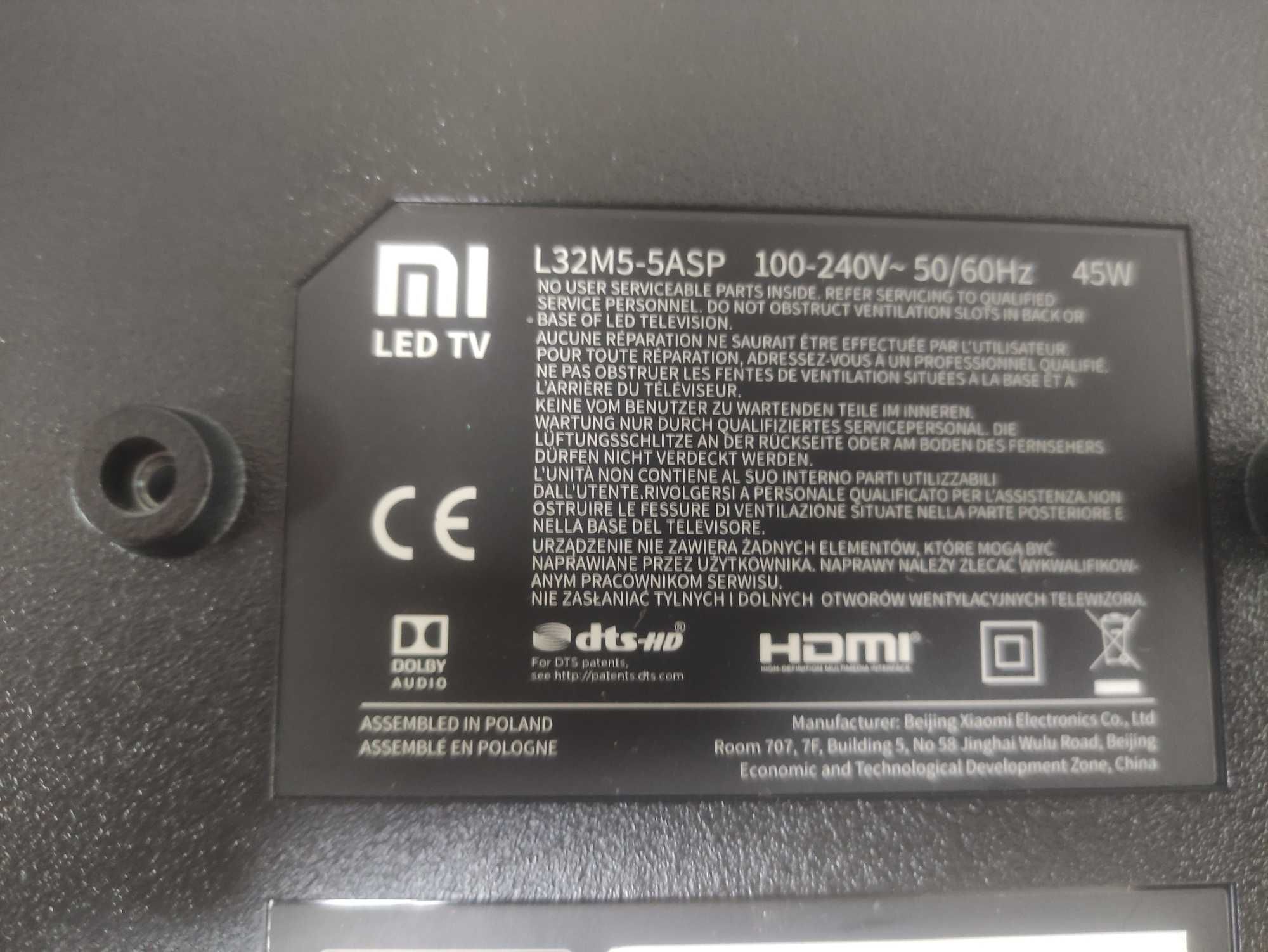 Mi led tv L32M5-5ASP peças