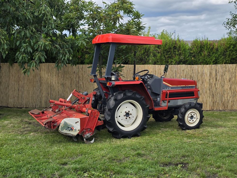 Mini Traktorek YANMAR F215 glebogryzarka (nie kubota iseki gl af fx)