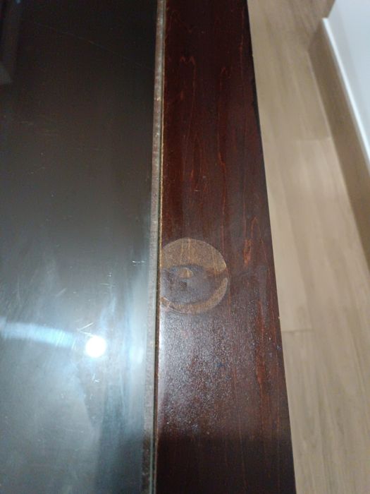Mesa de centro sala madeira wenge