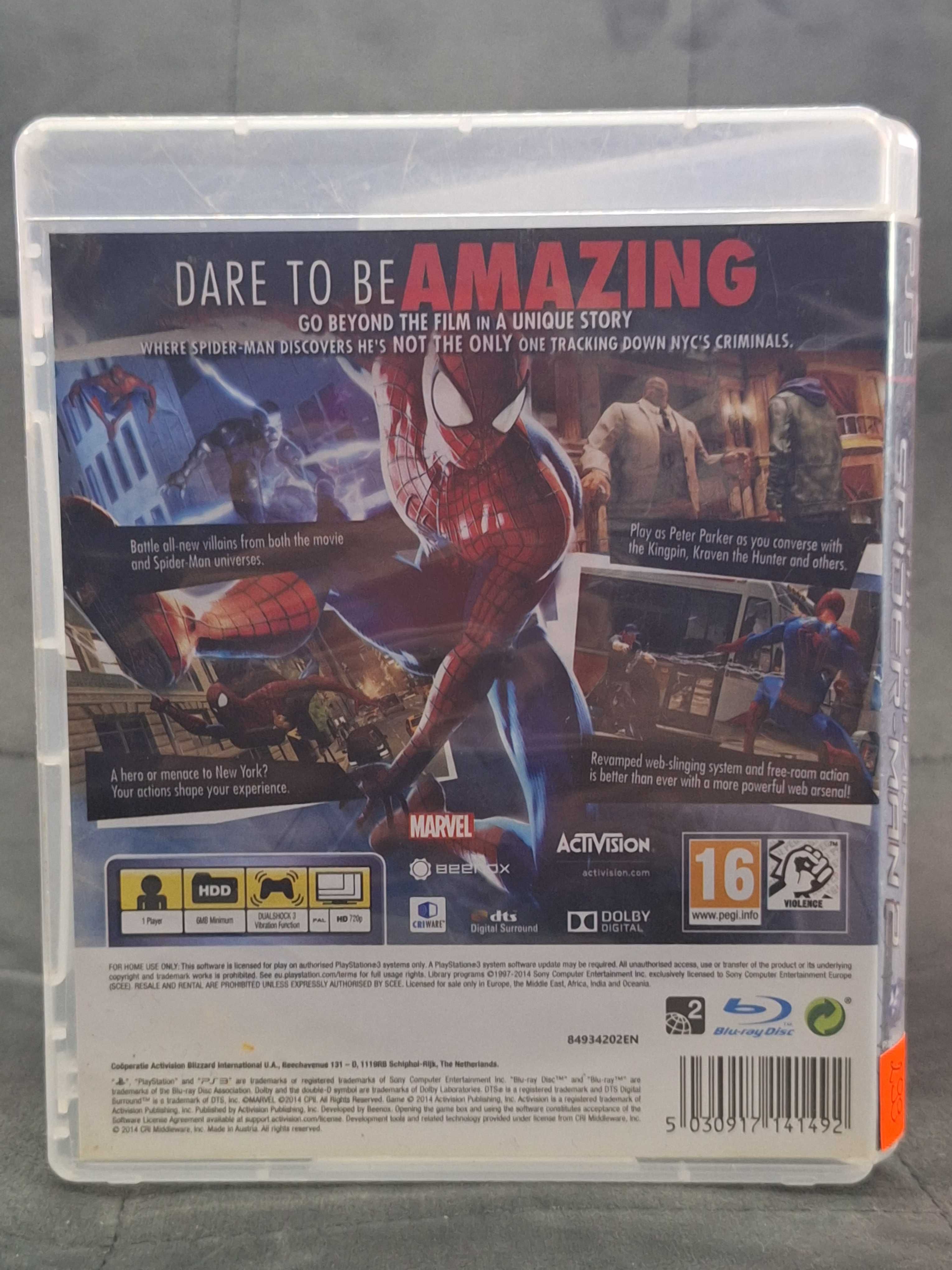 The Amazing Spider-Man 2 PS3, BDB, Sklep Centrum Grania