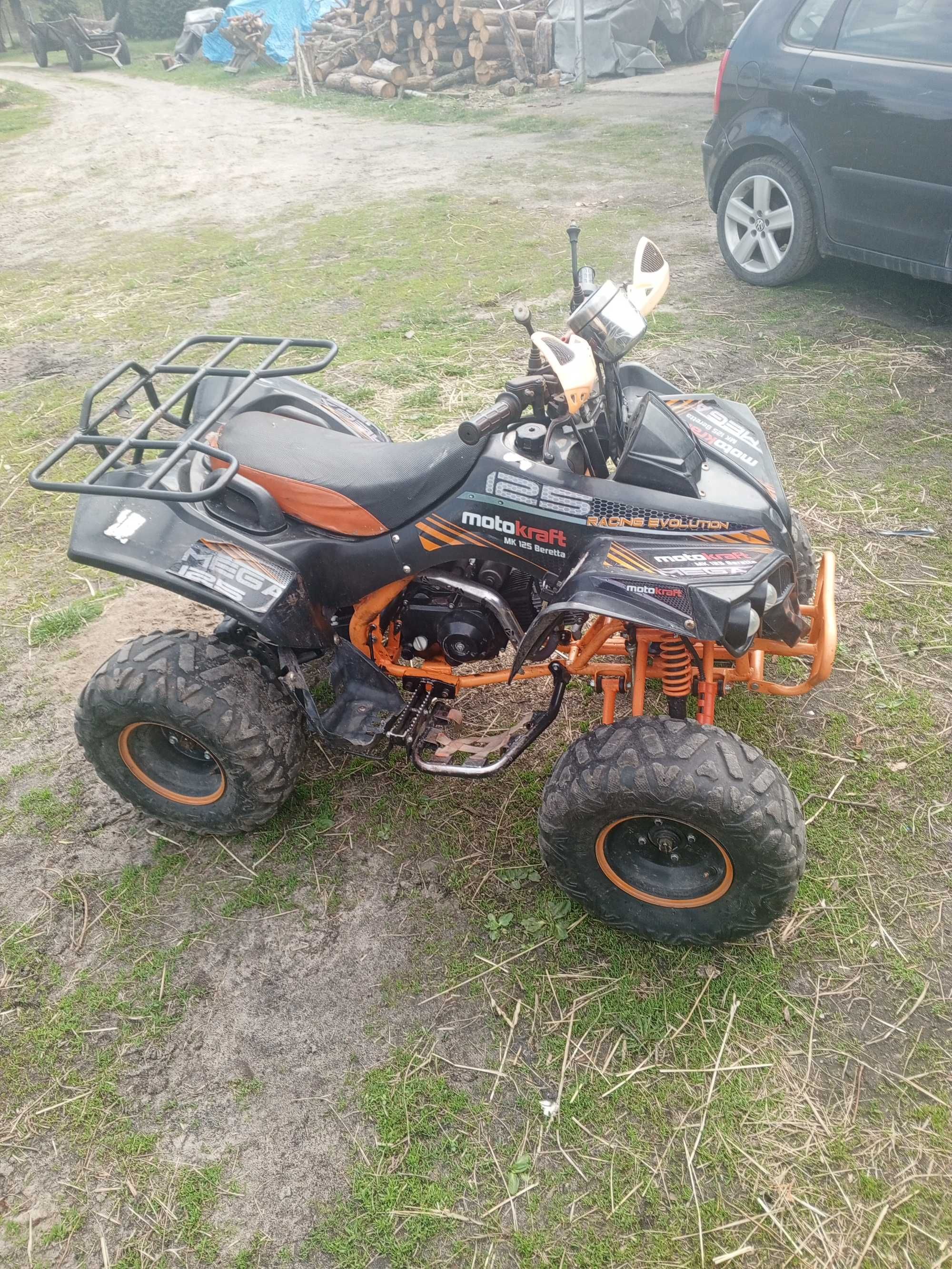 Quad 125 pierwszy właściciel stan bardzo dobry