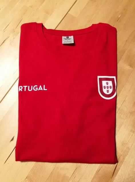 T-shirt homem Seleção Euro Portugal M - Nova