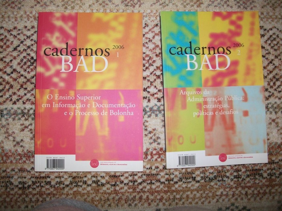 Revistas "Cadernos BAD"